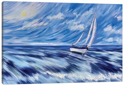 Follow The Wind Canvas Art Print - Tanya Stefanovich