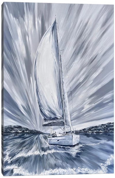 Boat Canvas Art Print - Tanya Stefanovich