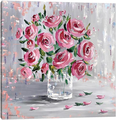 Flowers II Canvas Art Print - Tanya Stefanovich