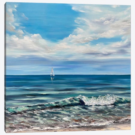 The Wave Canvas Print #TSF50} by Tanya Stefanovich Art Print