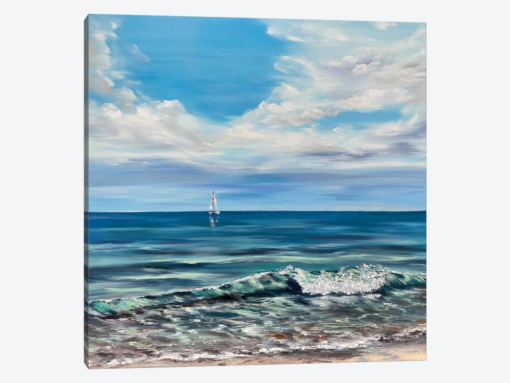 The Wave by Tanya Stefanovich 1-piece Canvas Print