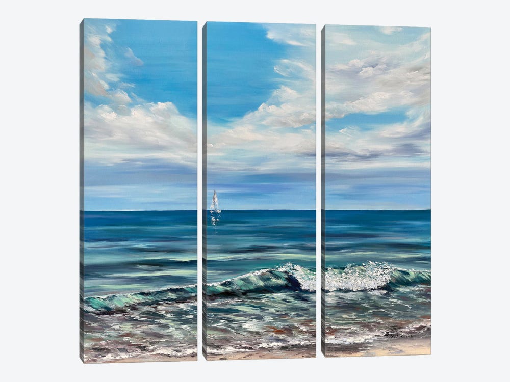 The Wave by Tanya Stefanovich 3-piece Art Print