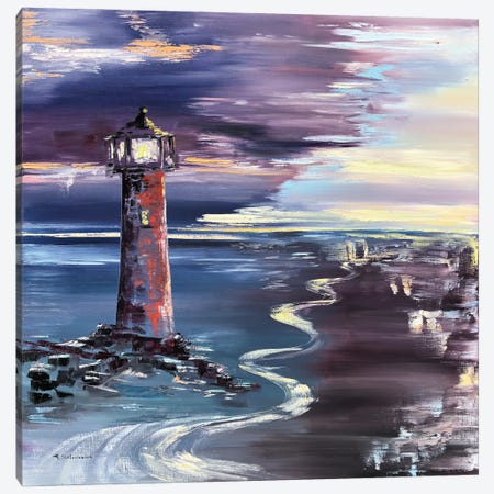 Lighthouse II Canvas Print #TSF58} by Tanya Stefanovich Canvas Print