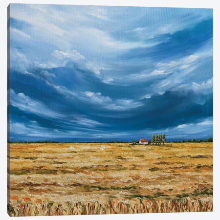 Wheat Field Canvas Print #TSF63} by Tanya Stefanovich Canvas Wall Art
