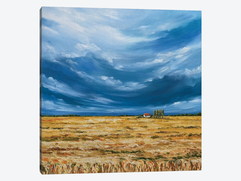 Wheat Field by Tanya Stefanovich 1-piece Canvas Art Print