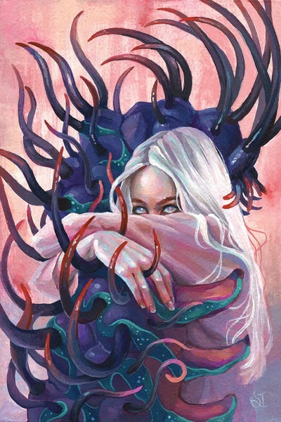 Thorny Way by Tanya Shatseva metal wall art