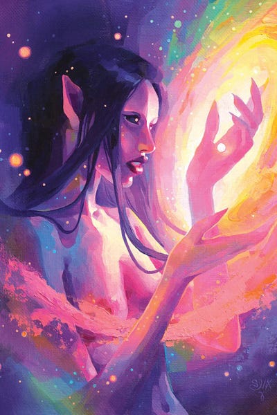 The Demon's Delusion by Eva Gamayun canvas print