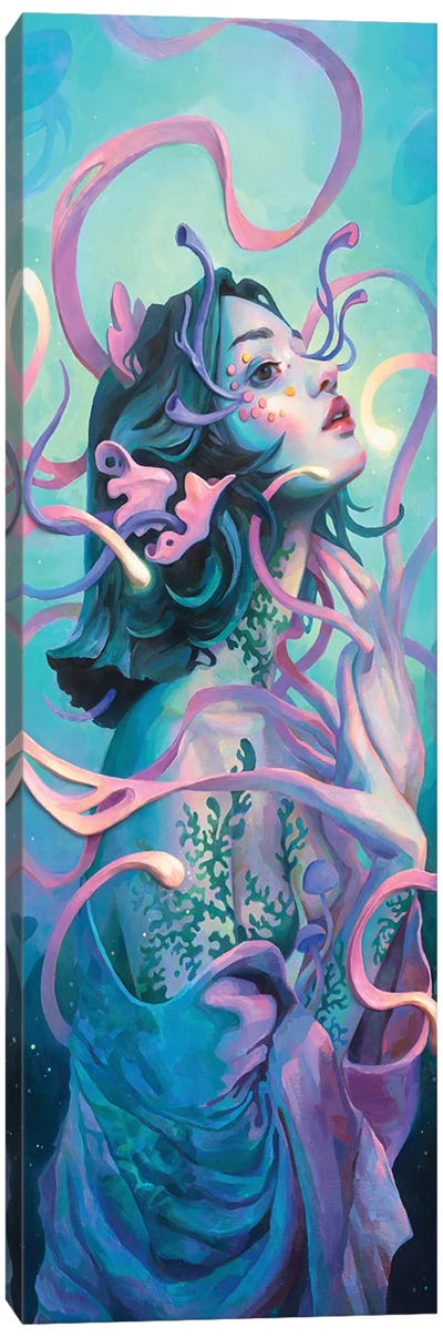 Psyche Fusion Canvas Art Print - Pop Surrealism & Lowbrow Art