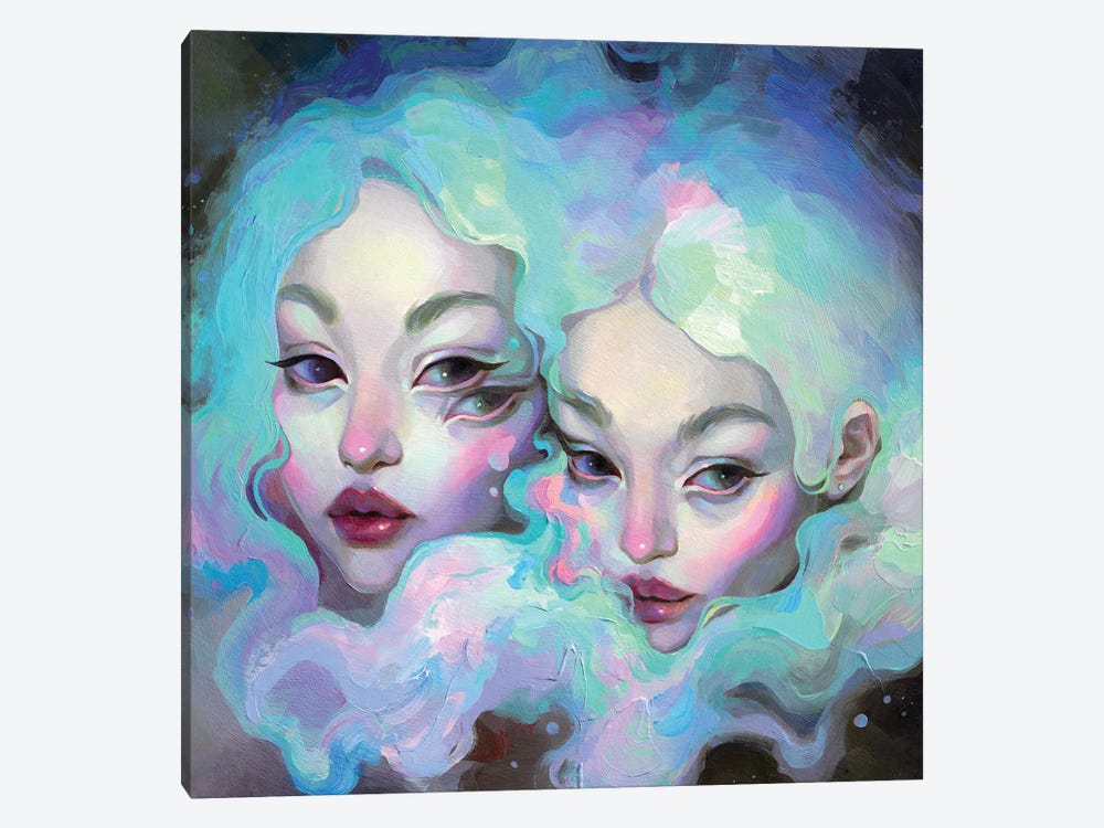 Ethereal Echoes by Eva Gamayun 1-piece Canvas Art Print