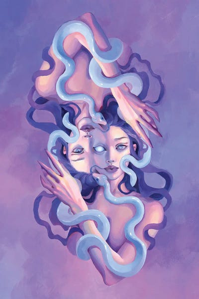 Endless Meld by Eva Gamayun canvas print