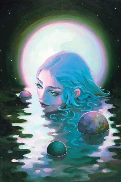 Celestial Waters by Eva Gamayun art print