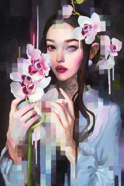 Anima by Eva Gamayun framed canvas print