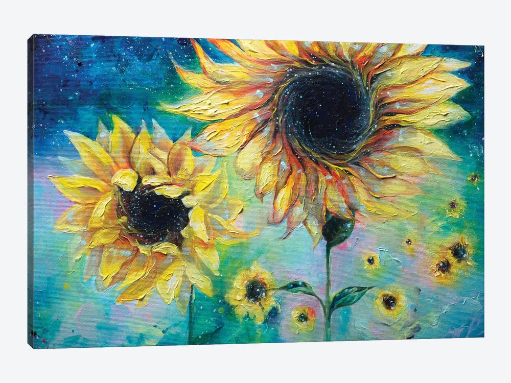 Supermassive Sunflowers by Tanya Shatseva 1-piece Canvas Artwork