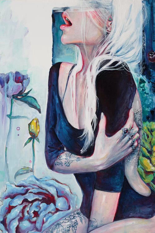 Her Garden by Tanya Shatseva wall art