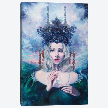 Self-Crowned Canvas Print #TSH22} by Tanya Shatseva Canvas Wall Art