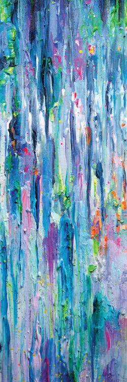 Abstract: Silver Rain by Eva Gamayun