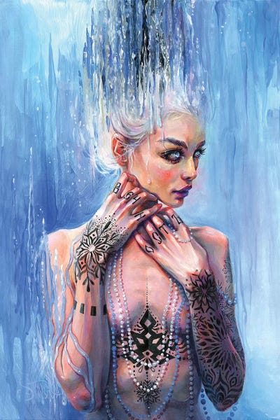 The Mirror Of Reason by Tanya Shatseva metal wall art