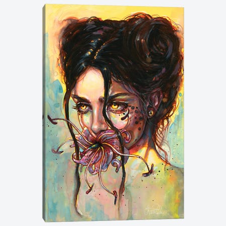 Wildflower Canvas Print #TSH38} by Eva Gamayun Canvas Art Print