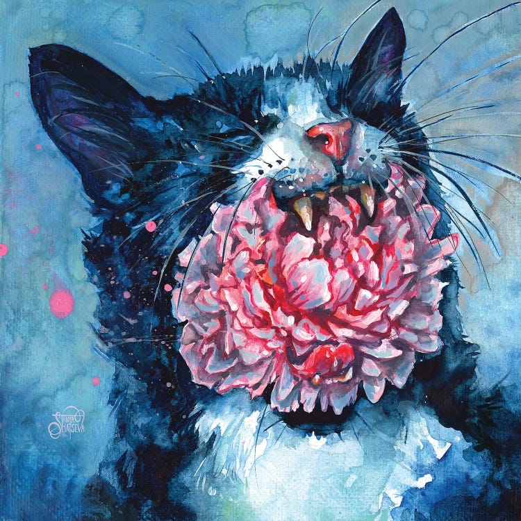 Yawn by Tanya Shatseva wall art