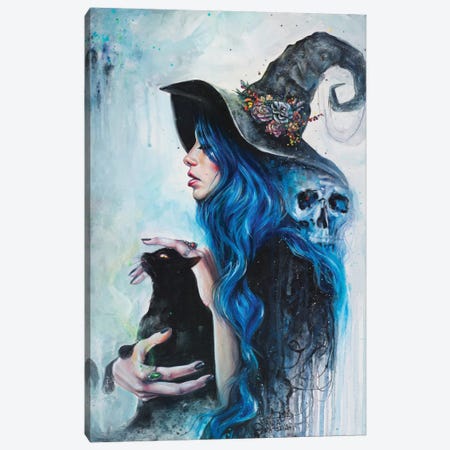 Blue Valentine Canvas Print #TSH3} by Tanya Shatseva Canvas Art