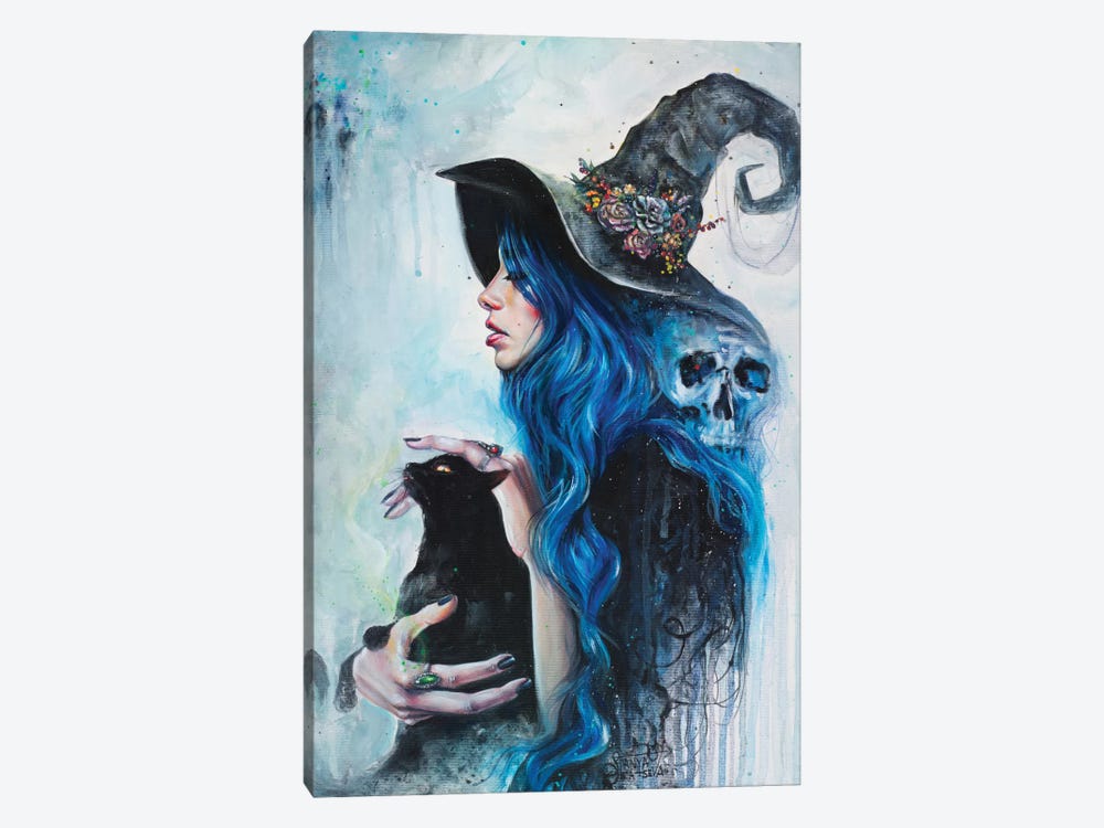 Blue Valentine by Tanya Shatseva 1-piece Canvas Print