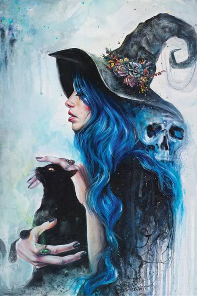 Black Cats: Blue Valentine by Eva Gamayun