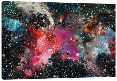 Chemistry Of Nothing Canvas Art Print - 3-Piece Astronomy & Space Art