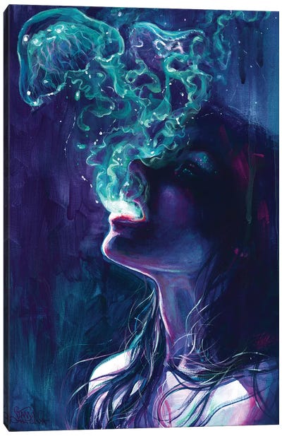 The Ghostmaker Canvas Art Print - Tanya Shatseva