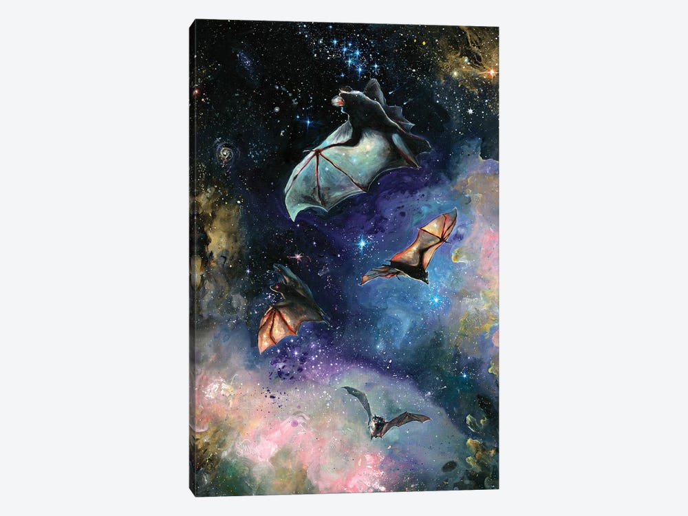 Scream Of A Great Bat by Tanya Shatseva 1-piece Canvas Print