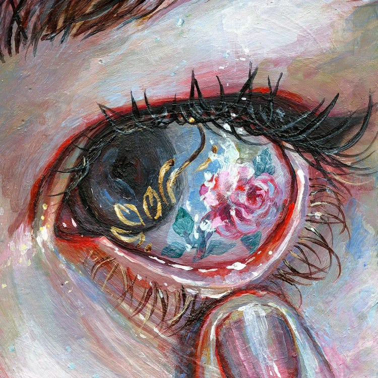 Beauty In The Eye by Tanya Shatseva wall art