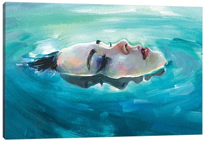 Immersion Canvas Art Print - Tanya Shatseva