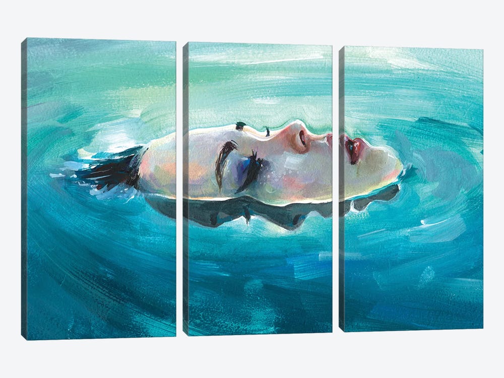 Immersion by Tanya Shatseva 3-piece Canvas Art