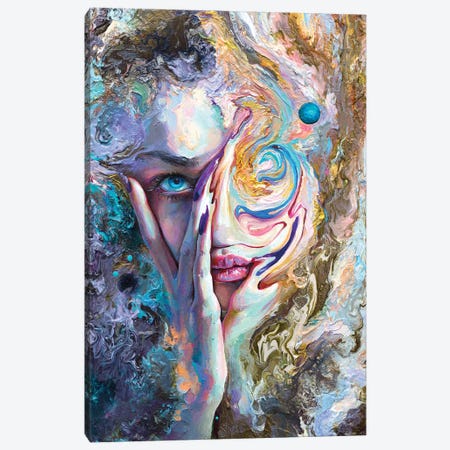 Swirling Sensation Canvas Print #TSH86} by Eva Gamayun Canvas Art Print