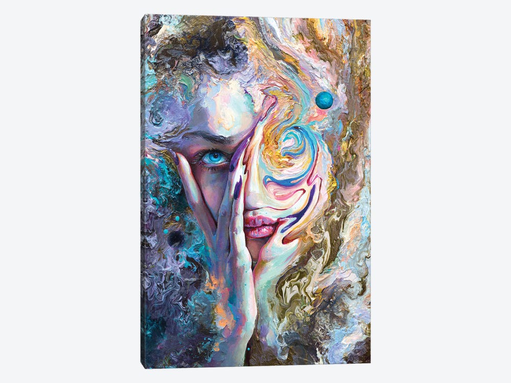 Swirling Sensation by Eva Gamayun 1-piece Canvas Art Print