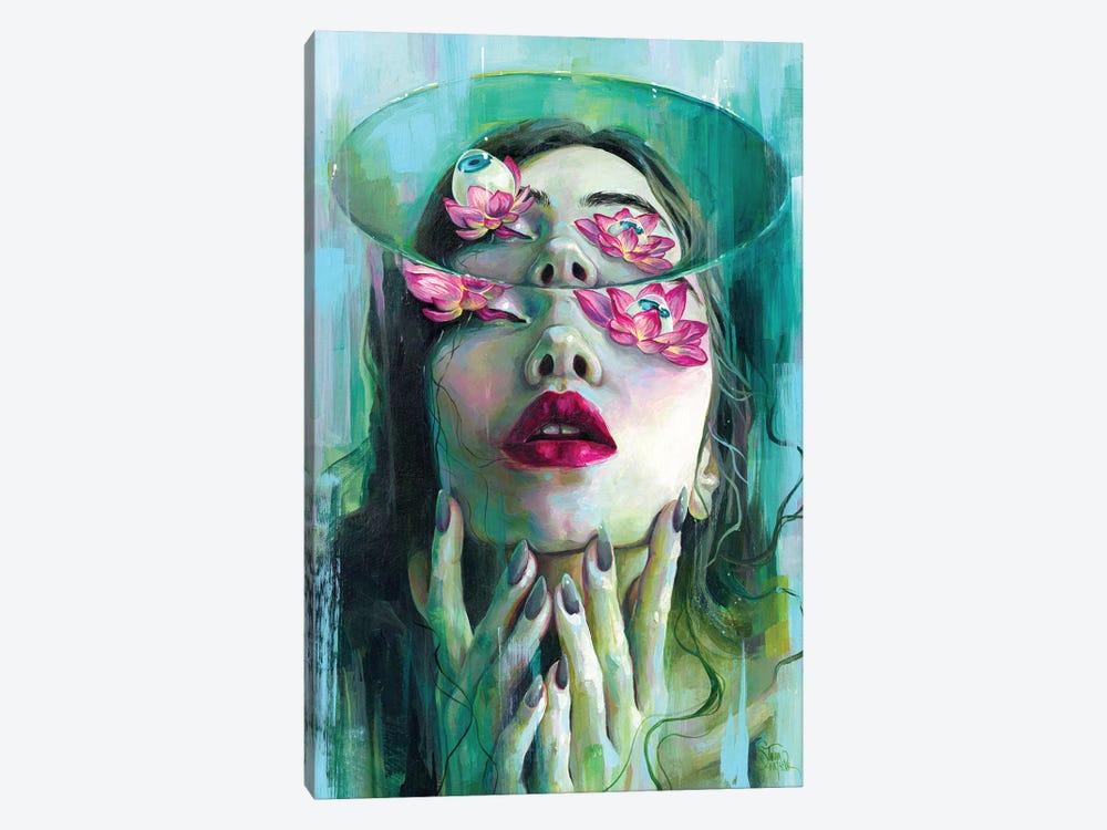 Refraction Of The Spotless Mind by Eva Gamayun 1-piece Canvas Wall Art