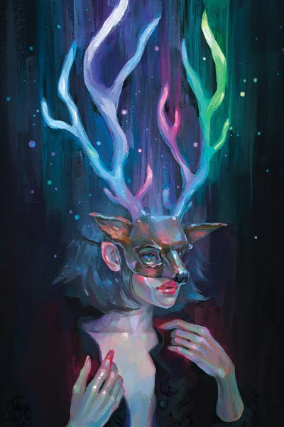 Radiance by Tanya Shatseva metal wall art