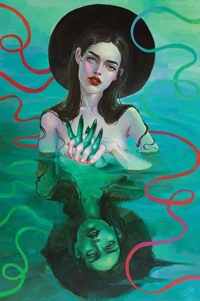 Reflexion by Eva Gamayun framed wall art