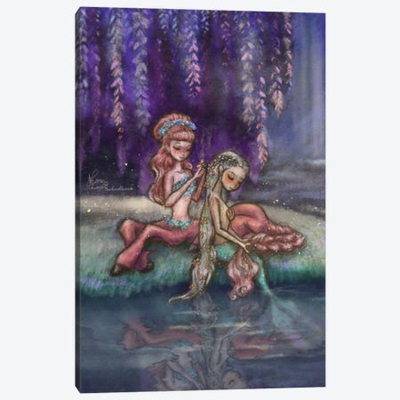 Ste-Anne Mermaid Centaur Friend Canvas Print #TSI19} by Anastasia Tsai Canvas Art