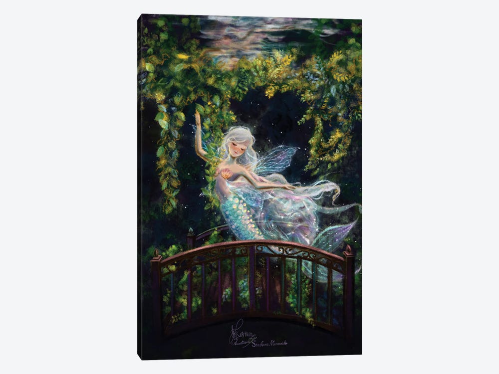 Ste-Anne Mermaid Merfairy by Anastasia Tsai 1-piece Canvas Artwork