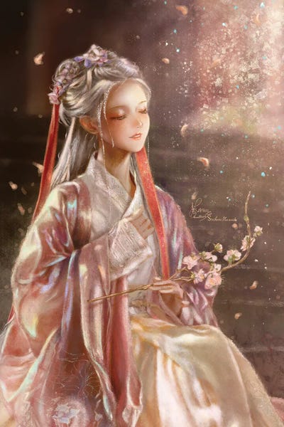 Mermaids: Ste-Anne Mermaid Bathing In The Sunset by Anastasia Tsai