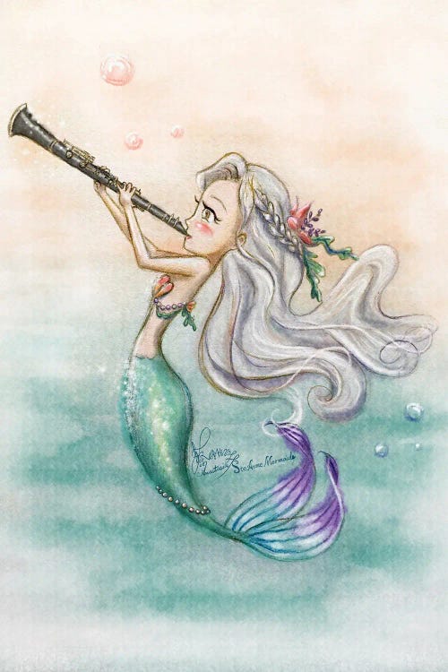 Ste-Anne Mermaid Clarinetist