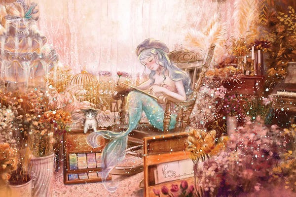 Mermaids: Ste-Anne Mermaid The Studio by Anastasia Tsai