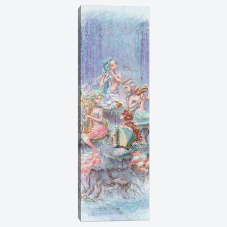 Ste-Anne Mermaid Chamber Ensemble II (Feat. Patron The Dog) Canvas Print #TSI69} by Anastasia Tsai Art Print