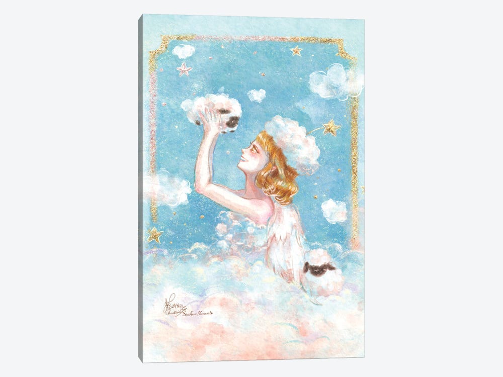St-Anne Mermaid The Heavenly Cloud Fairy by Anastasia Tsai 1-piece Canvas Print