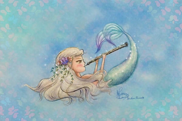 Mermaids: Ste-Anne Mermaid Oboist by Anastasia Tsai