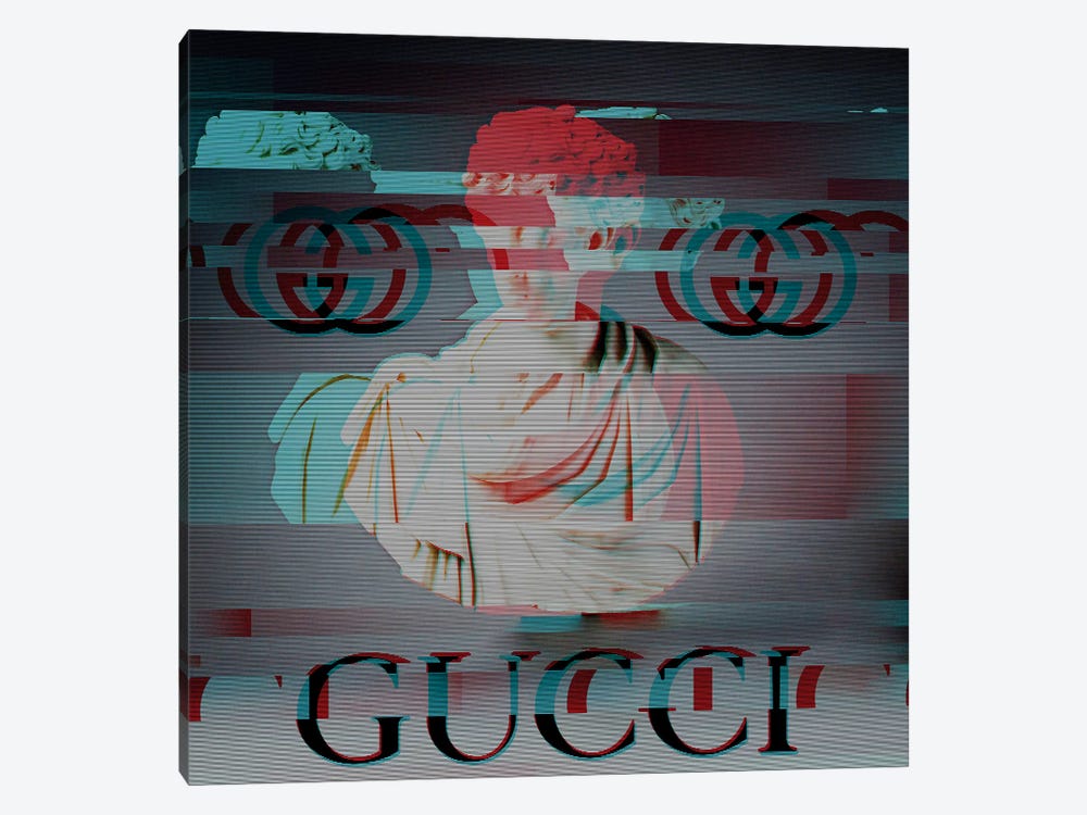 History Sponsored by Gucci by Taylor Smith 1-piece Canvas Art Print