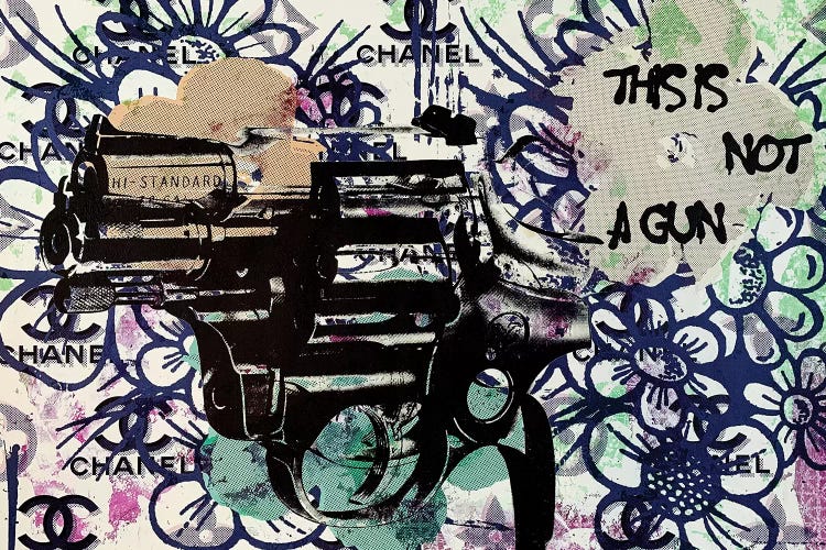 This Is Not A Gun by Taylor Smith wall art