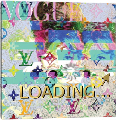Vogue Magazine Double Disaster Canvas Art Print - Preppy Pop Art