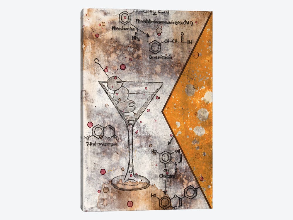 Martini Chemical Reaction by Taylor Smith 1-piece Art Print