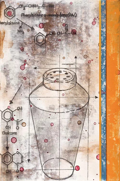 Shaker Chemical Reaction I by Taylor Smith wall art